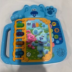 ✨LeapFrog Blue's Clues & You! Skidoo Into ABCs Book